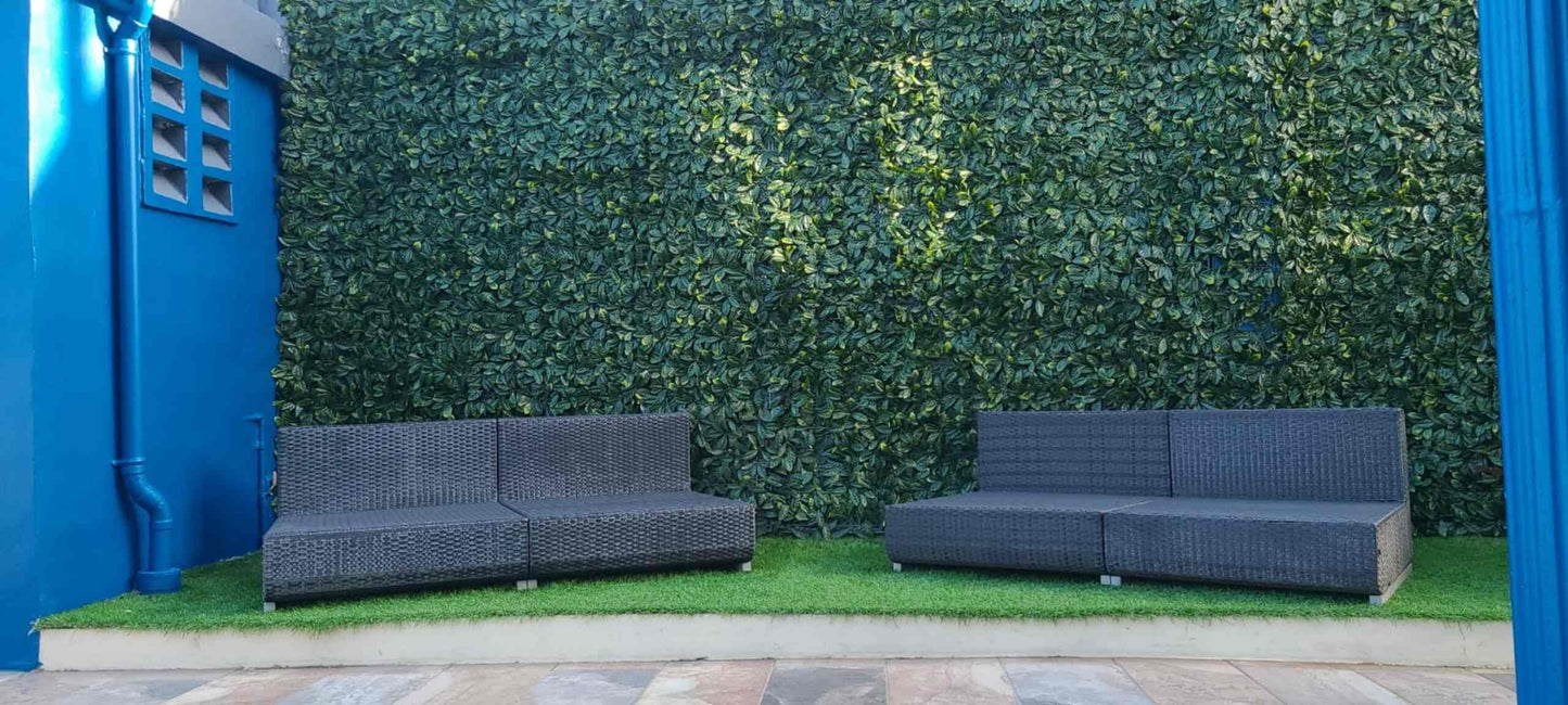 Cast Away Villa outdoor lounge area